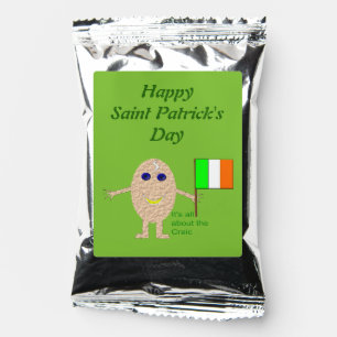 Patriotic Irish Egg All About the Craic Custom Coffee Drink Mix