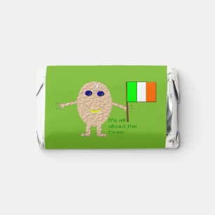 Patriotic Irish Egg All About the Craic Custom Hershey's Miniatures