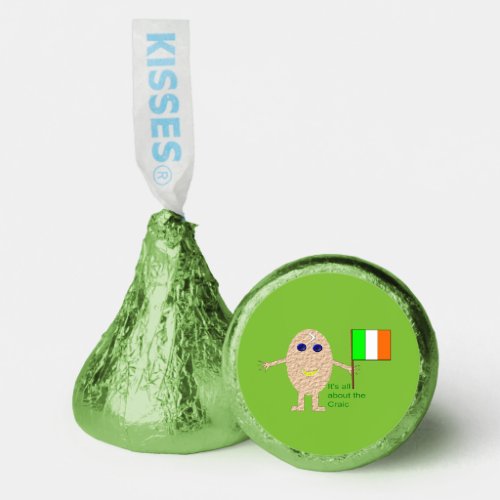 Patriotic Irish Egg All About the Craic Hersheys Kisses