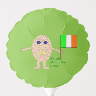 Patriotic Irish Egg Balloon