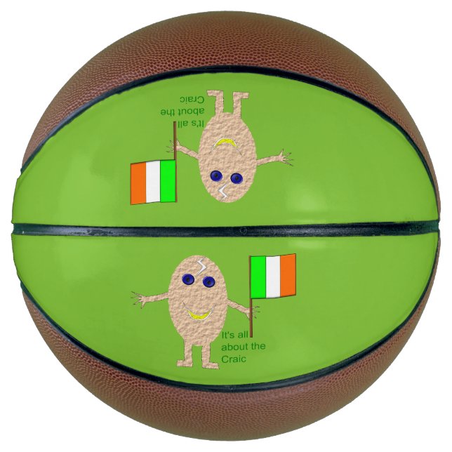 Patriotic Irish Egg Basketballs (Front)