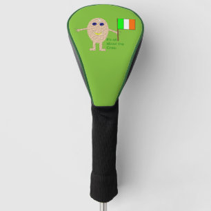 Patriotic Irish Egg Golf Driver Cover