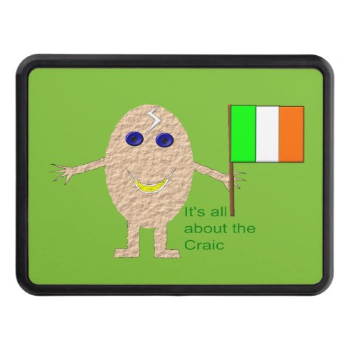 Patriotic Irish Egg Hitch Cover