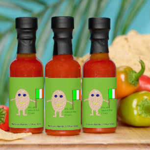 Patriotic Irish Egg Hot Sauces