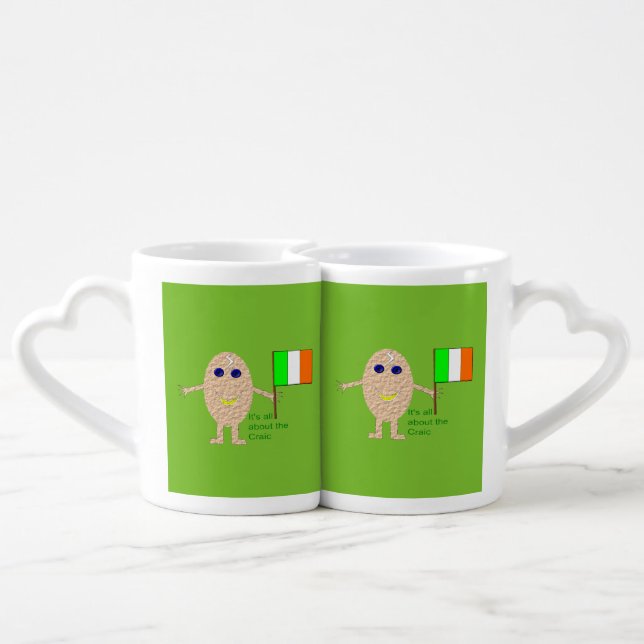 Patriotic Irish Egg Lovers Mugs (Back Nesting)