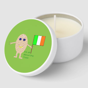 Patriotic Irish Egg Mini Candle Favors