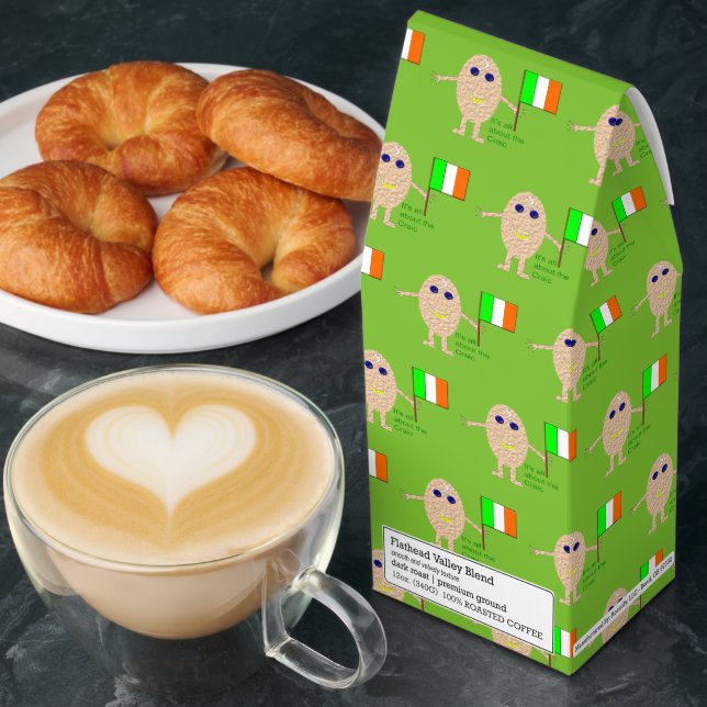 Patriotic Irish Egg Patterned Roasted Coffee (Breakfast)