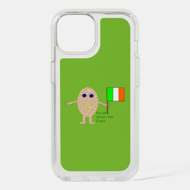 Patriotic Irish Egg Phone Case (Front)