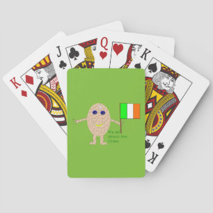 Patriotic Irish Egg Playing cards