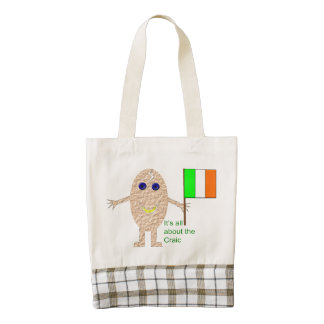Patriotic Irish Egg Tote Bag