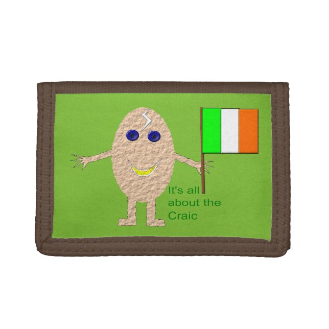Patriotic Irish Egg Wallet (Front)