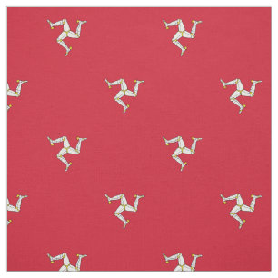 Patriotic Isle of Man Flag Fabric