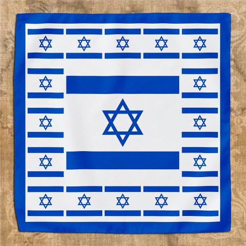 Patriotic Israel Flag Bandana fashion Israel Bandana