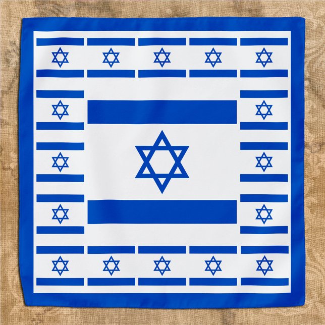 Patriotic Israel Flag Bandana, fashion Israel Bandana (Creator Uploaded)