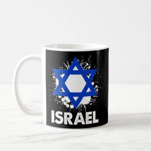 Patriotic Israel Pride Israeli Flag Coffee Mug
