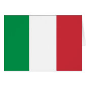 Patriotic Italian Flag (Front Horizontal)
