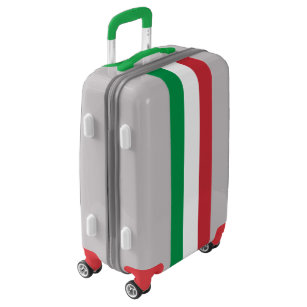 Patriotic Italian Flag Luggage