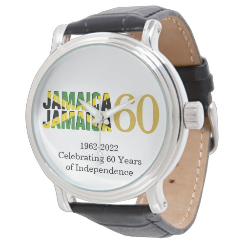 Patriotic JAMAICA 60th Anniversary Independence Watch
