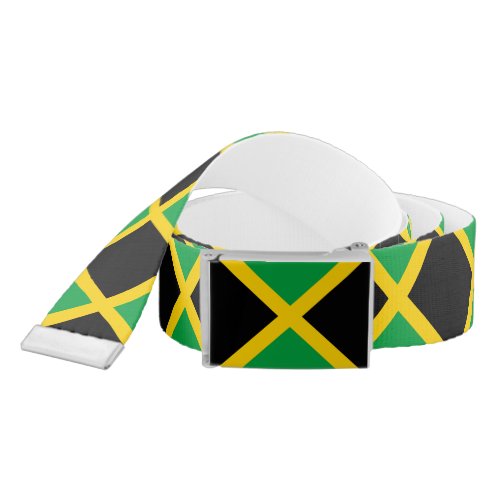 Patriotic Jamaica Flag Belt