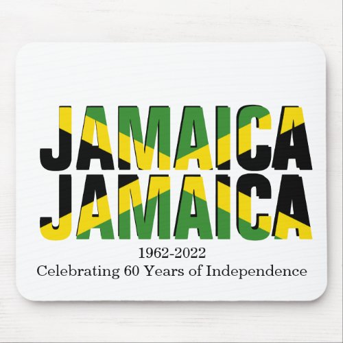 Patriotic JAMAICA JAMAICA Mouse Pad