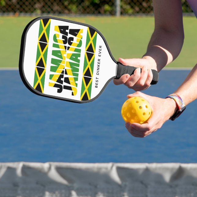 Patriotic JAMAICA JAMAICA Pickleball Paddle (Insitu)