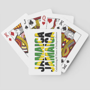 Patriotic JAMAICA JAMAICA Poker Cards