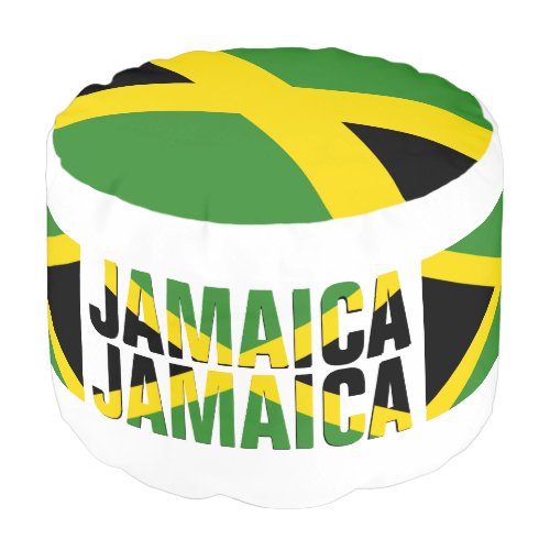 Patriotic JAMAICA JAMAICA Pouf
