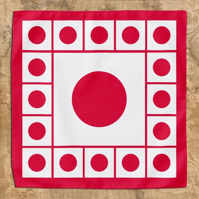 Patriotic Japanese Flag Bandana, fashion Japan Bandana (Creator Uploaded)