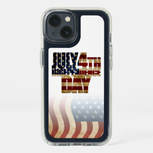 Patriotic July 4th Flag Design Speck iPhone 13 Case