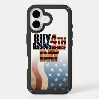 Patriotic July 4th Flag Design Speck iPhone Case