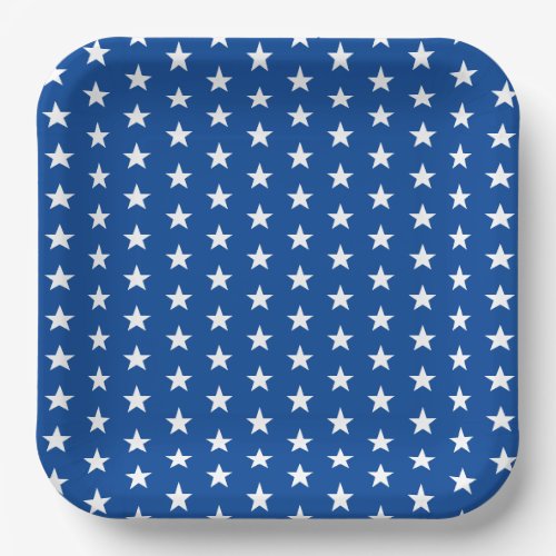 Patriotic July 4th Paper Plates