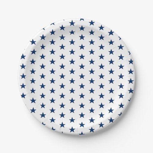 Patriotic July 4th Paper Plates