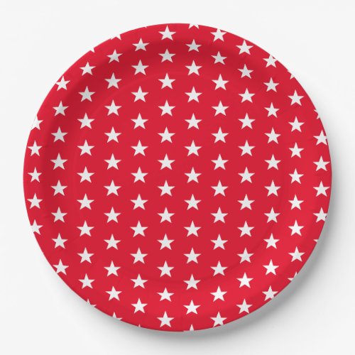 Patriotic July 4th Paper Plates