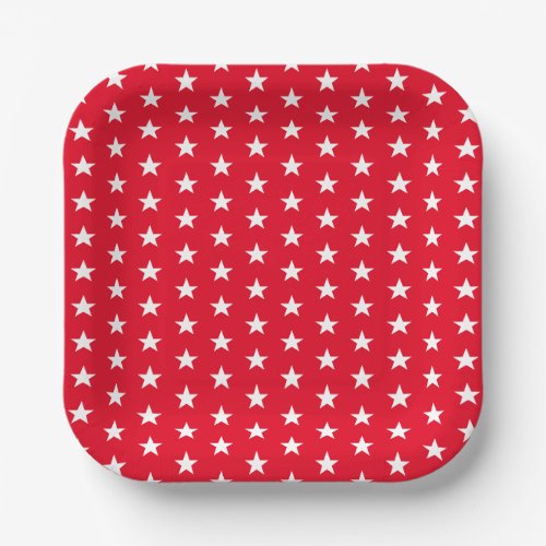  Patriotic July 4th Paper Plates