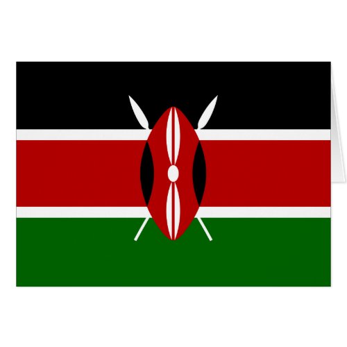 Patriotic Kenya Flag