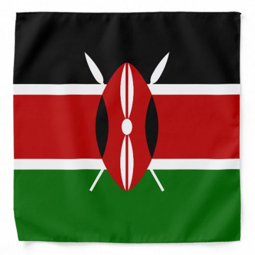 Patriotic Kenya Flag Bandana