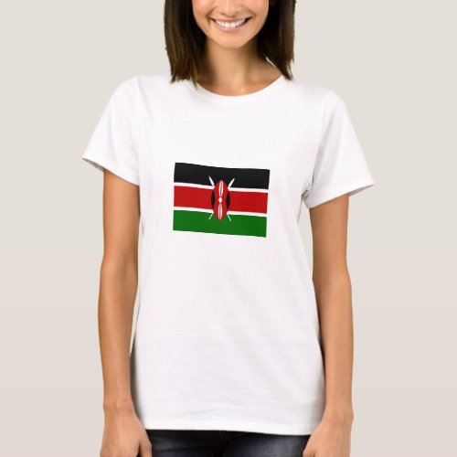 Patriotic Kenya Flag T_Shirt