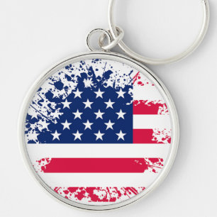 Patriotic Keychain