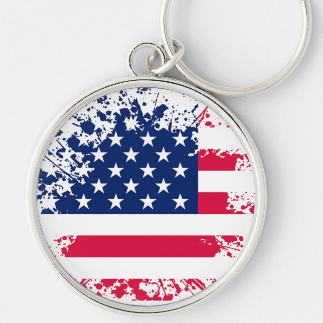 Patriotic Keychain (Front)