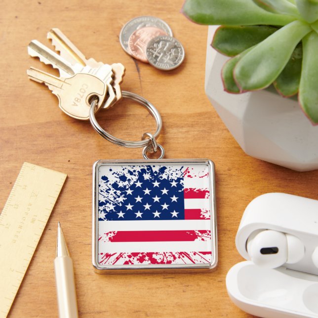 Patriotic Keychain (Desk)