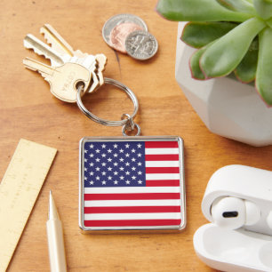 Patriotic Keychain