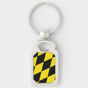 Patriotic keychain with Flag of Munich