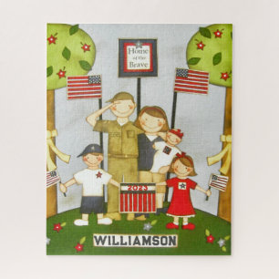 Patriotic Kids' Gift Jigsaw Puzzle
