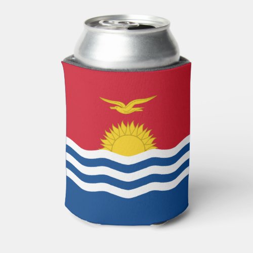 Patriotic Kiribati Flag Can Cooler