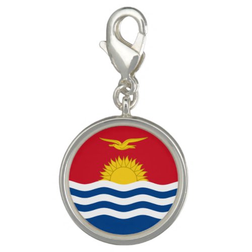 Patriotic Kiribati Flag Charm