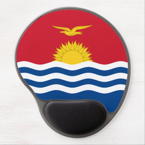 Patriotic Kiribati Flag Gel Mouse Pad