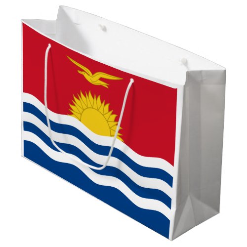 Patriotic Kiribati Flag Large Gift Bag