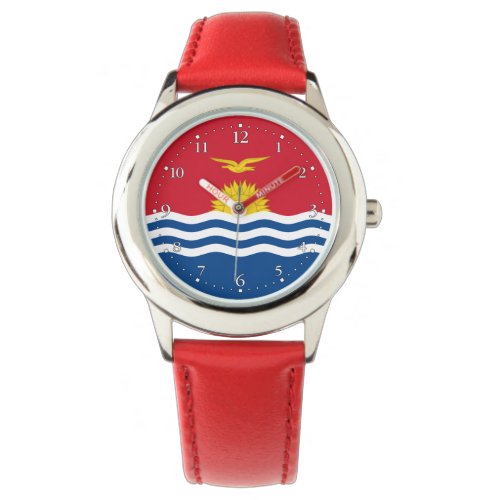 Patriotic Kiribati Flag Watch