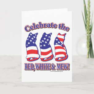 Patriotic Kitty Cats Card