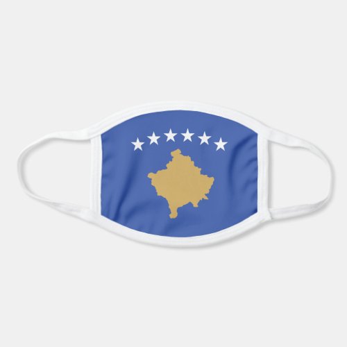 Patriotic Kosovo Flag Face Mask